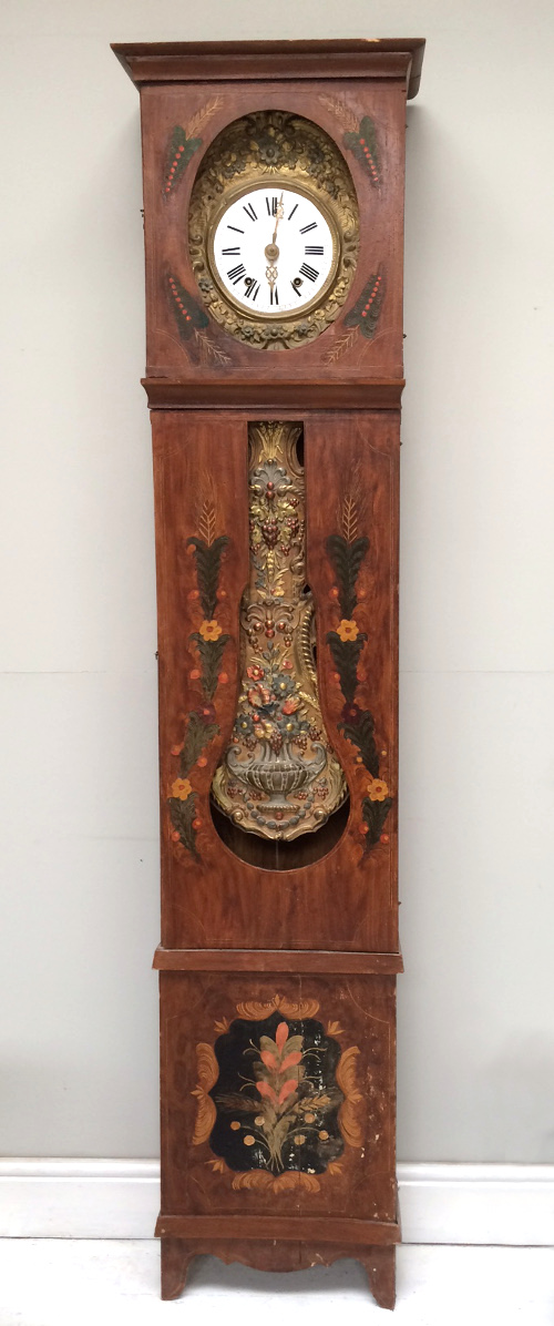 french antique comtoise clock
